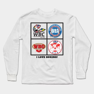 I Love Boxing Long Sleeve T-Shirt